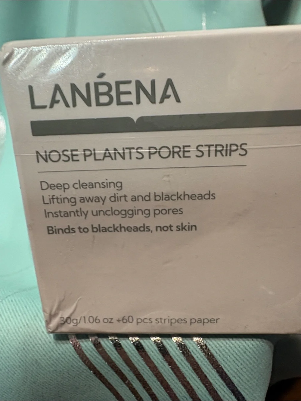 Lanbena White Nose Plants Pore Strip & Cream Kit - White